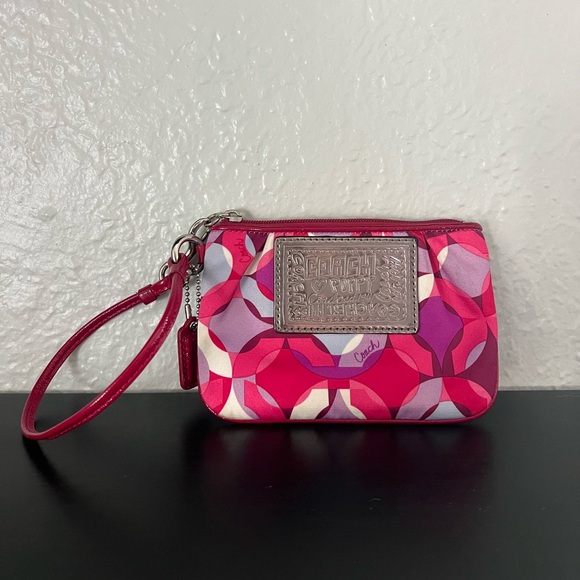 Coach Y2K Poppy Wristlet Wallet - Picture 1 of 7